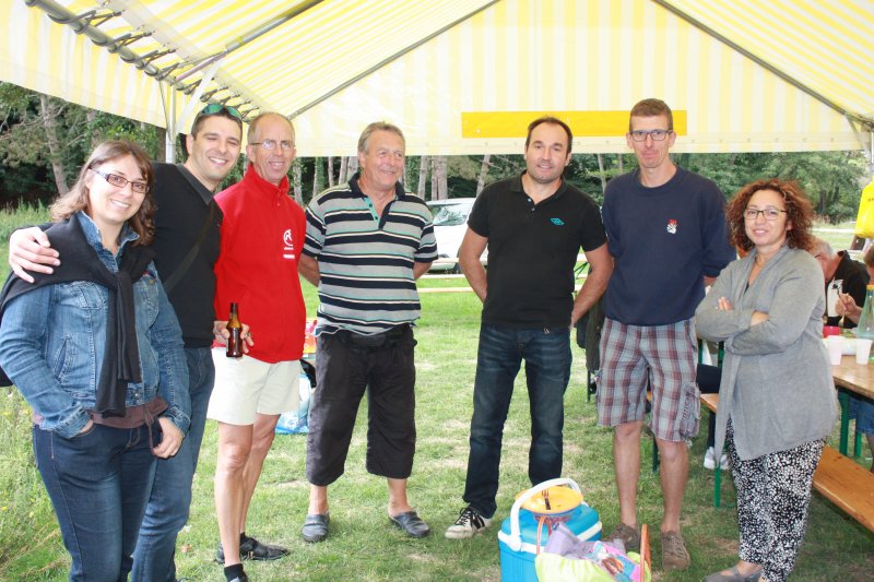 Avec MR Tollot de la Mairie